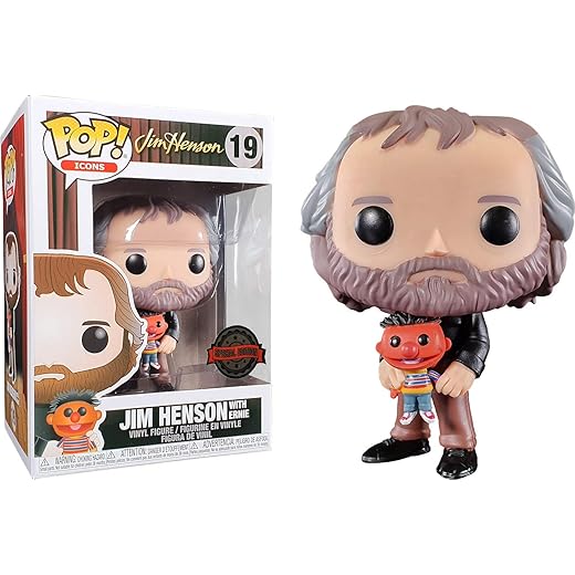 Pop! Exclusive Jim Henson With Ernie - Funko Icons