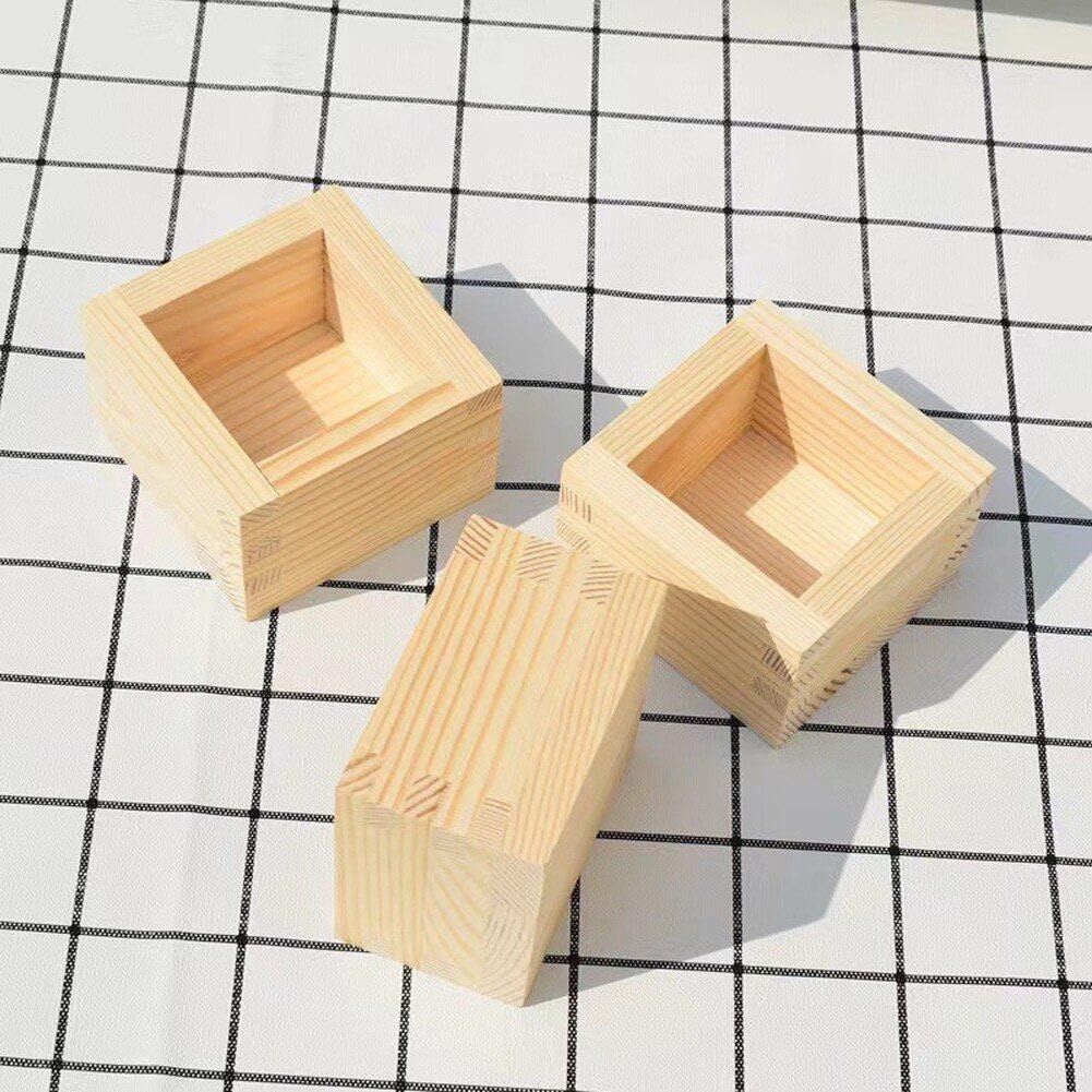 Tasse En Bois De Saké Fournitures De Culture De Saké Tasses À Saké En Bois Hinoki Tasses À Saké Japonaises Traditionnelles Masu Sake Masu Porte-gobelet À Saké Japonais Tasses À Thé À Saké Tasse À Saké