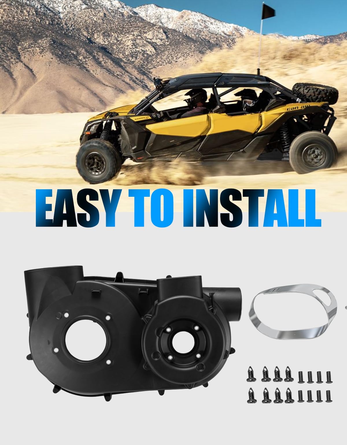 Amazon.com: AUPOWER Inner Clutch Housing Cover and Aluminum Belt