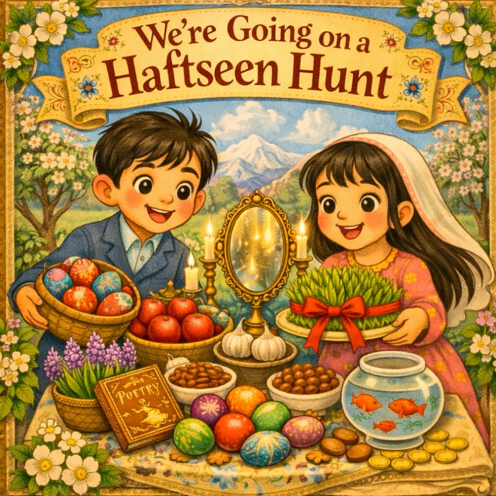 We're Going On A Haftseen Hunt: Nowruz Haftseen Children's Book for Persian New Year- English