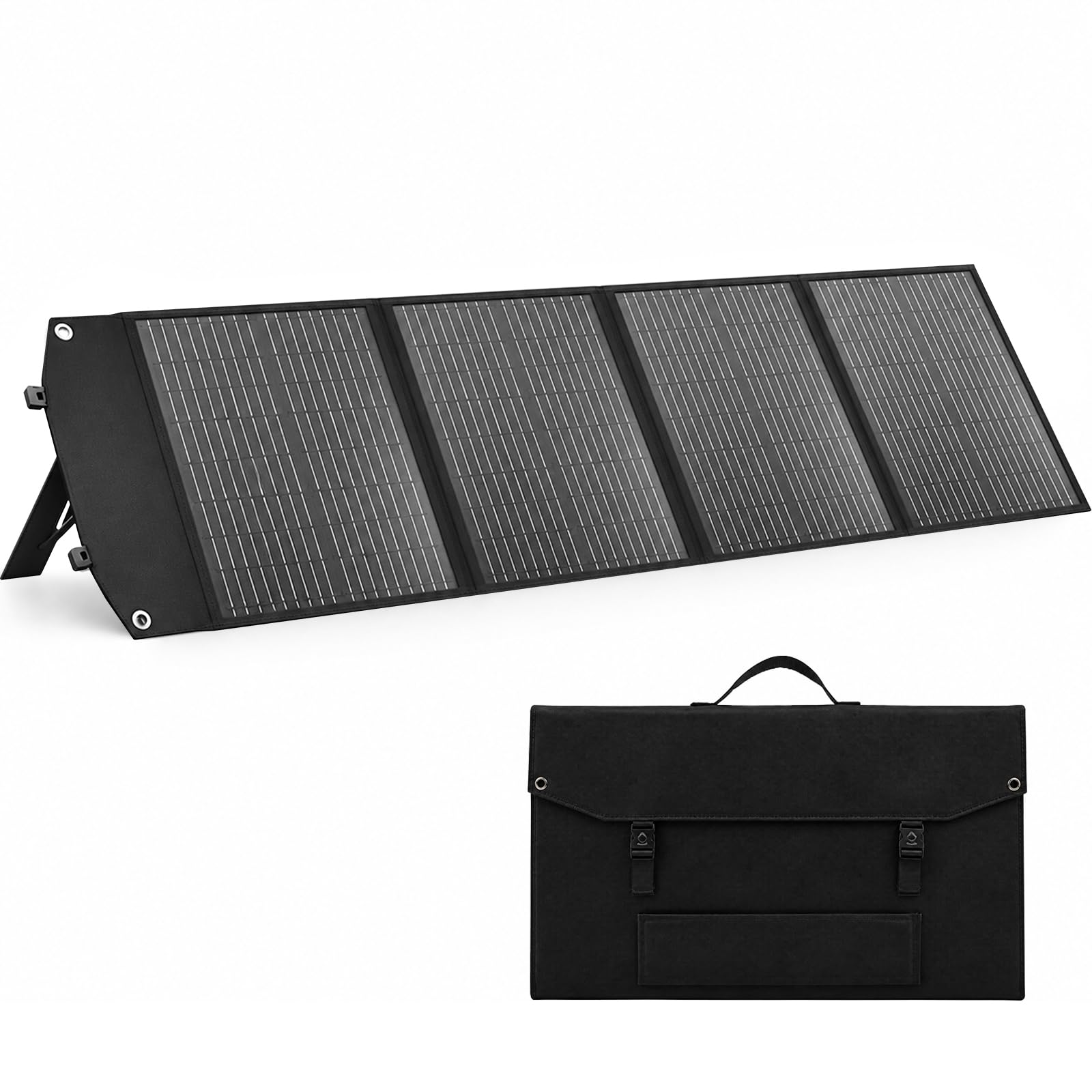 Pannello solare portatile da 200 W, pieghevole, monocristallino, per