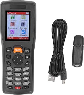 2.4GHZ Wireless Data Collector Barcode Scanner for Warehouse Inventory Tracking with 2. Inch Color Screen