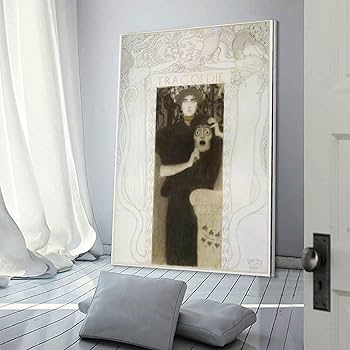 Amazon.co.jp: 悲劇の寓意画、1897年 - グスタフ・クリムトの