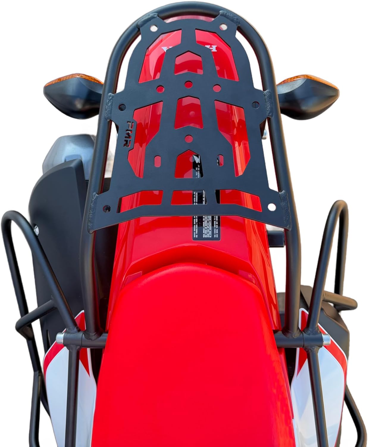 PMRACKS CRF250L CRF250M Rally Rear Rack (2012-Present) CRF 250L CRF 250M Rally Luggage Rack 2012 2013 2014 2015 2016 2017 2018 2019 2020 2021 2022 Cargo Carrier