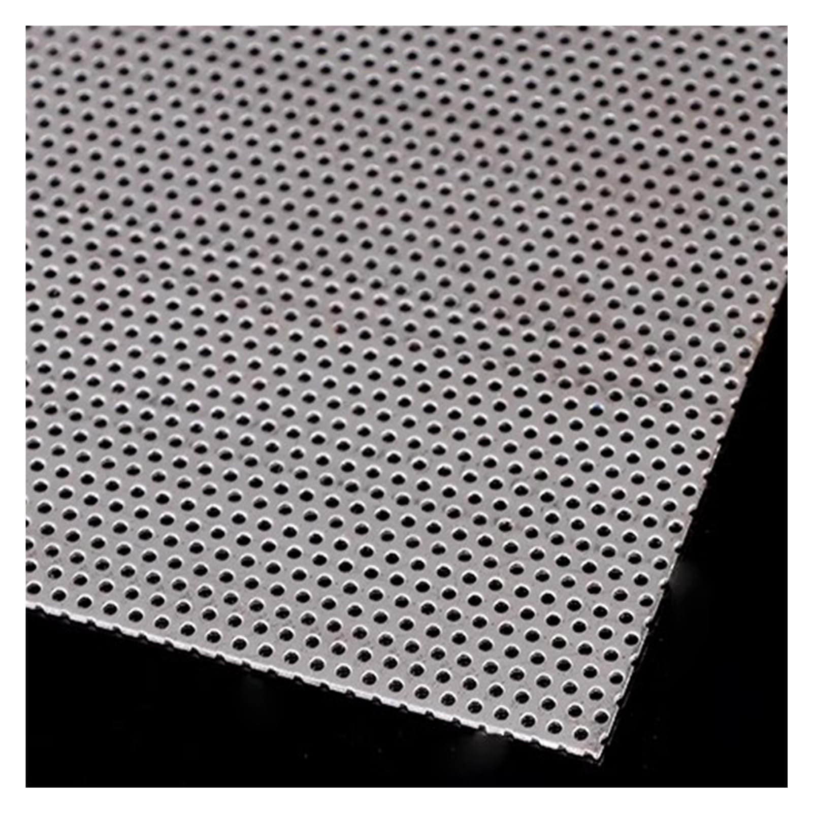 Lamiere forate Lamiera perforata in acciaio inossidabile 304 argento quadrato 10-40 cm(1mm Mesh,40x40cm)