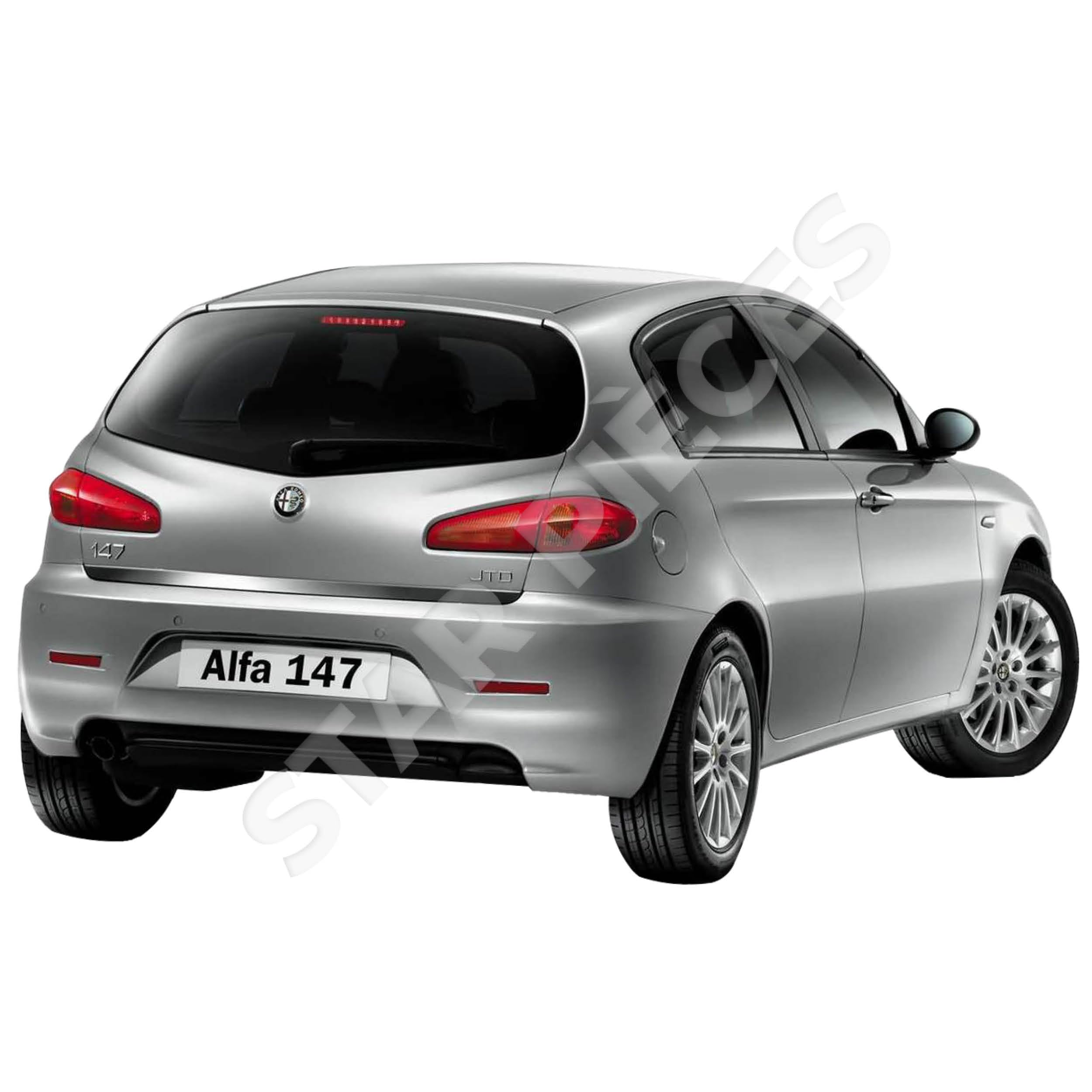 2 pistoncini portellone compatibile per Alfa Romeo 147 (2000-2010) ammortizzatori cofano posteriore. 46771551, 50500057