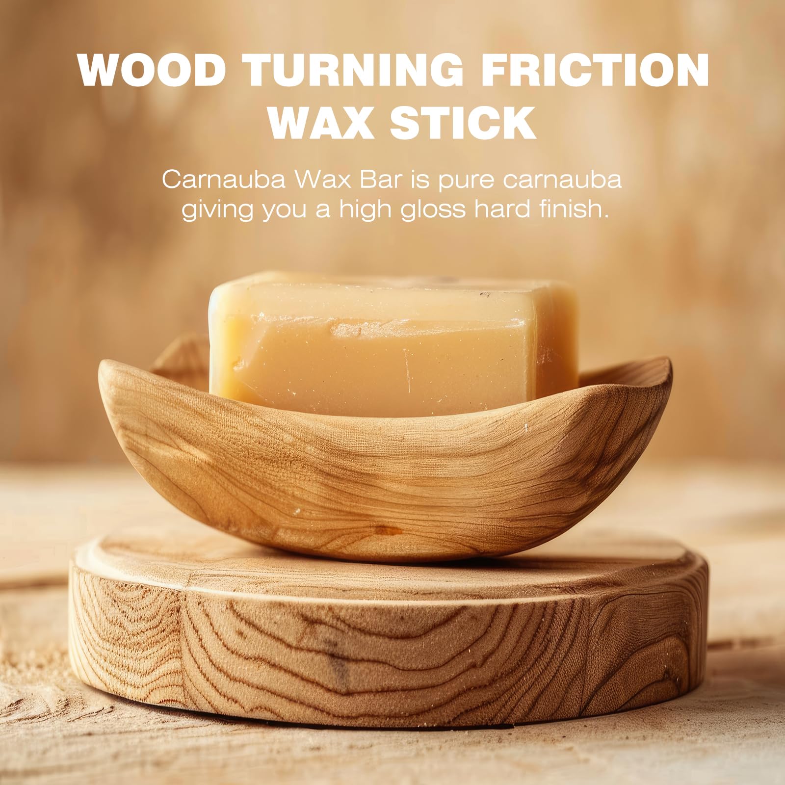 Pasta de cera de carnauba – Paste Finish Wax – Pulido y cera para aplicar pulido de madera, acabado brillante