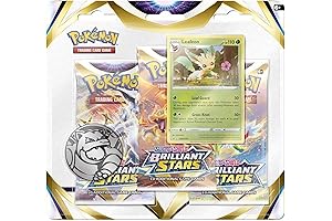 Pokémon TCG: Sword & Shield - Brilliant Stars Three-Booster Blister