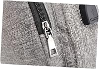 Vista 5 de TENDYCOCO 2 correas ajustables, correa de hombro ajustable para hombre, bolsa de pecho para hombre, bandolera casual