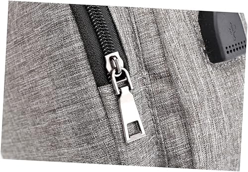 Miniatura 5 de TENDYCOCO 2 correas ajustables, correa de hombro ajustable para hombre, bolsa de pecho para hombre, bandolera casual