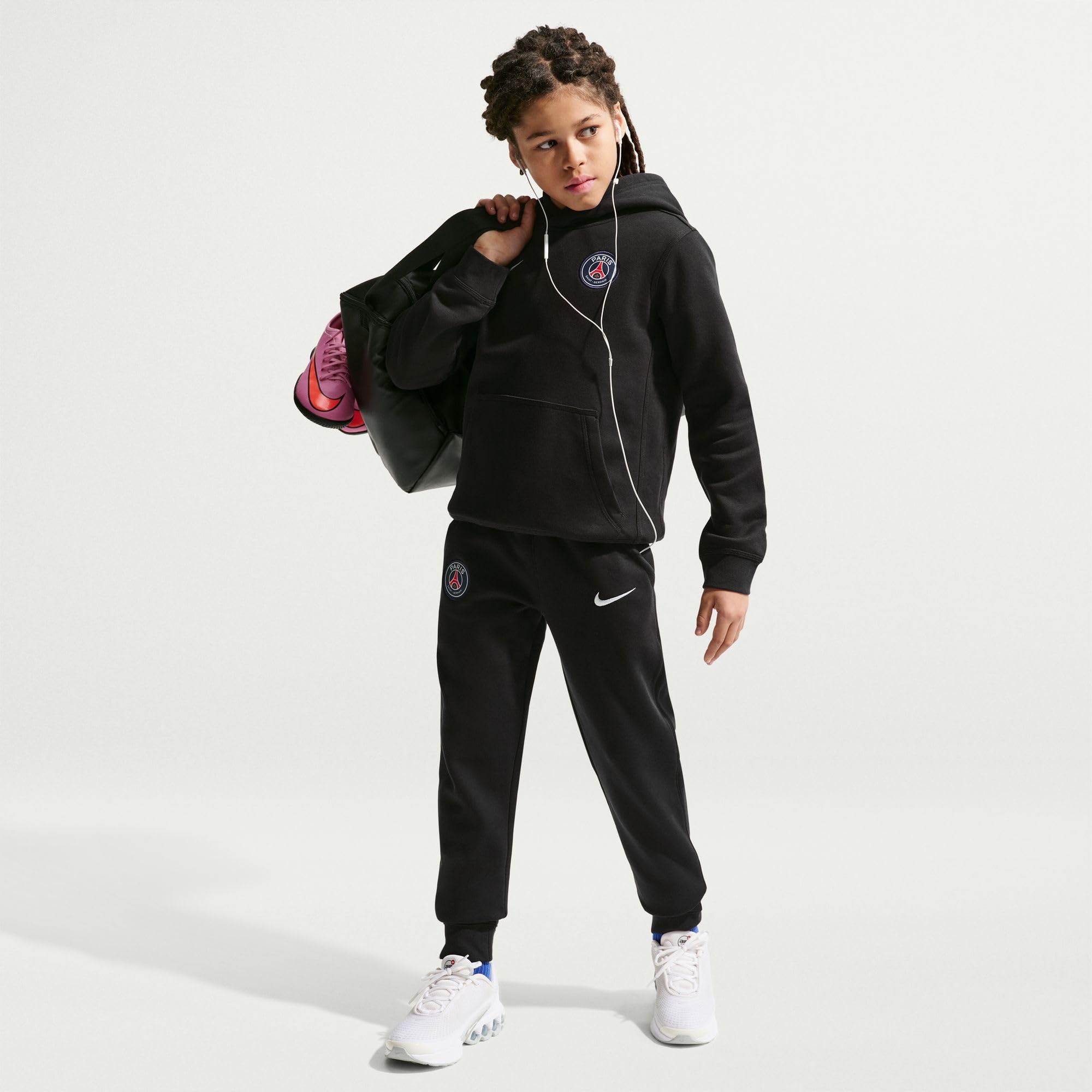 NIKE Paris Saint-germain Club Fleece Nike Fußball-jogger Für Ältere Kinder Für Jungen - Spodnie dresowe polarowe Chłopcy