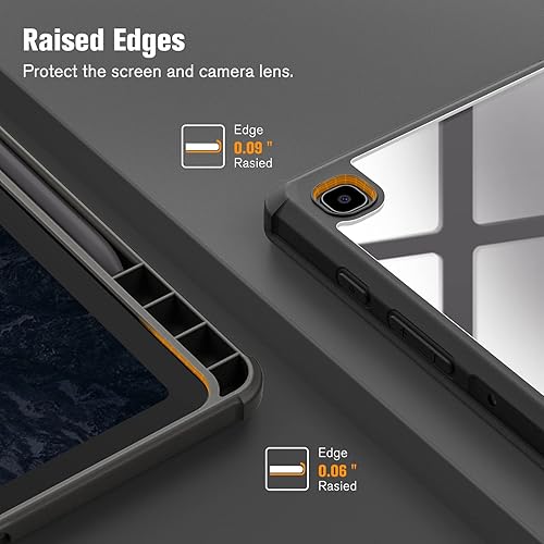 Miniatura 8 de Fintie Funda híbrida delgada para Samsung Galaxy Tab S6 Lite de 10.4 pulgadas 202420222020 con soporte para S Pen, funda a prueba de golpes con