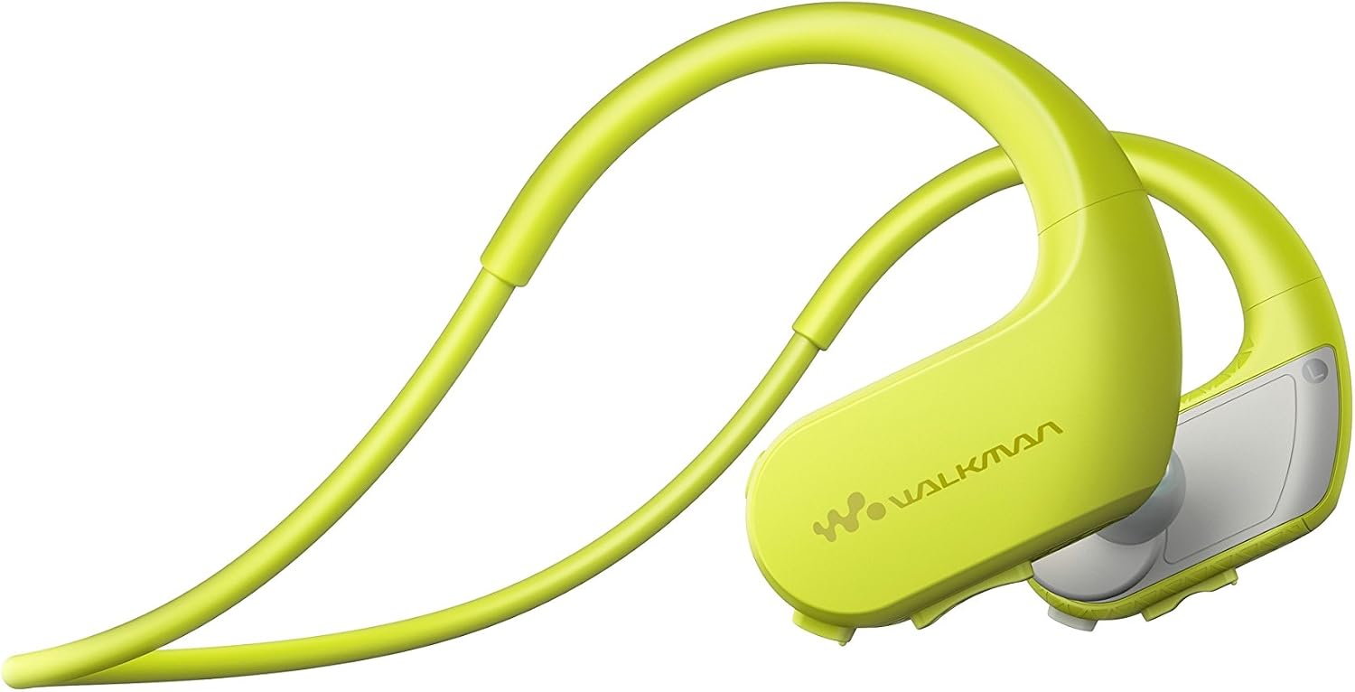 SONY Walkman 4GB headphone-integrated NW-WS413 (Lime Green)