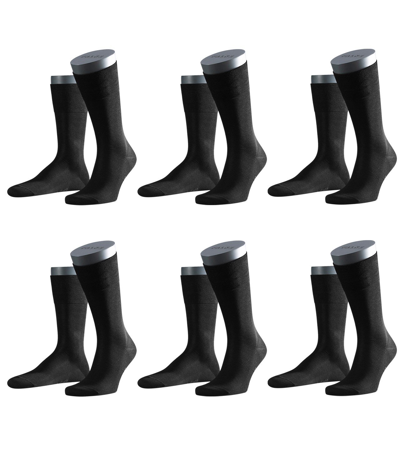 FALKE Herren Business-Socken Tiago 14662 6 Paar