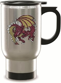 Gift for Dragon Lovers Soft Tees 14oz Steinless Steel Travel Mug