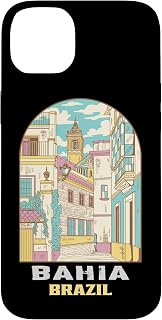 Salvador Bahia Brazil Vintage Landscape Case for iPhone 14 Plus