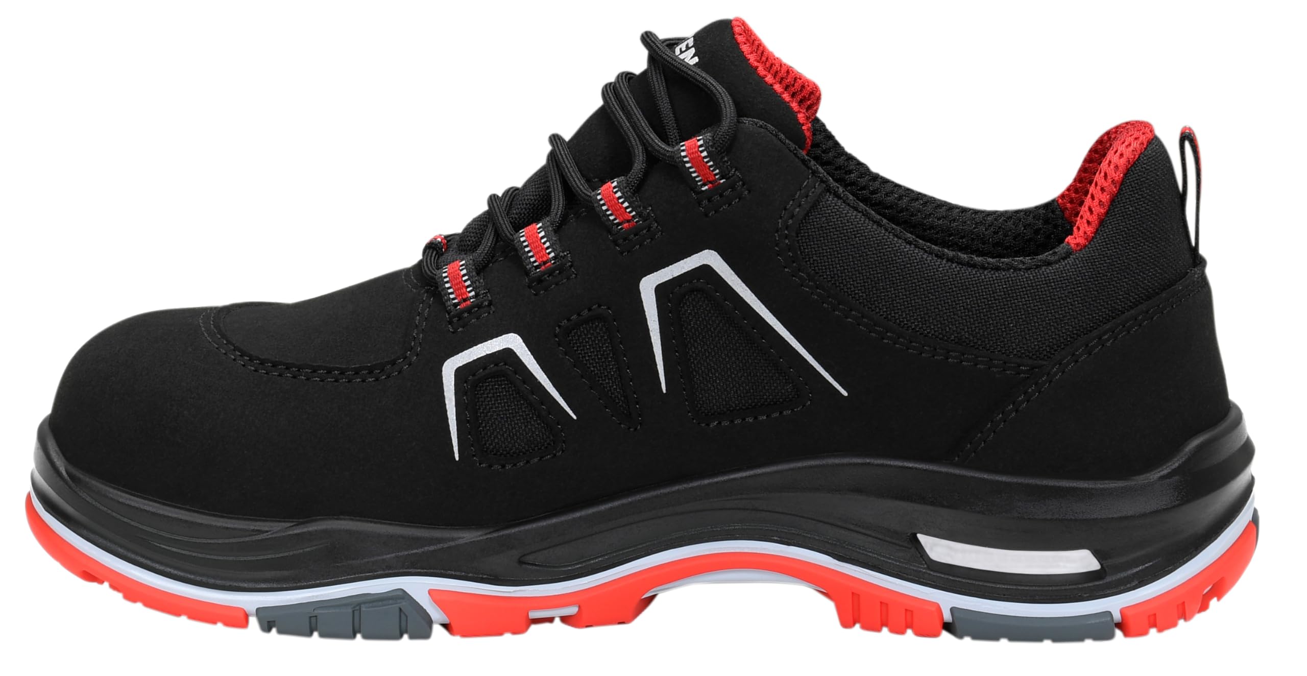 ELTEN Unisex Alan Xxtp Black-red Low ESD S3sSicherheitsschuh
