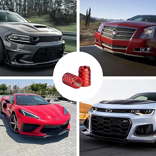 Miniatura 6 de Tire Valve Stem Caps,Black,tire caps,8pcs,with O Rubber Seal,Corrosion Resistant,No air Leaking,Dustproof,Universal Stem Covers for Cars Trucks