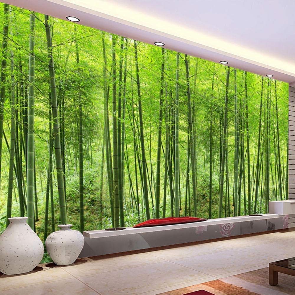 Natur Landschaft Grn Bambus Wald Tapete 3D Fototapete fr Wnde Wohnzimmer  TV Sofa Hintergrund Wanddekorationen fototapete 3D Tapete effekt Vlies ...