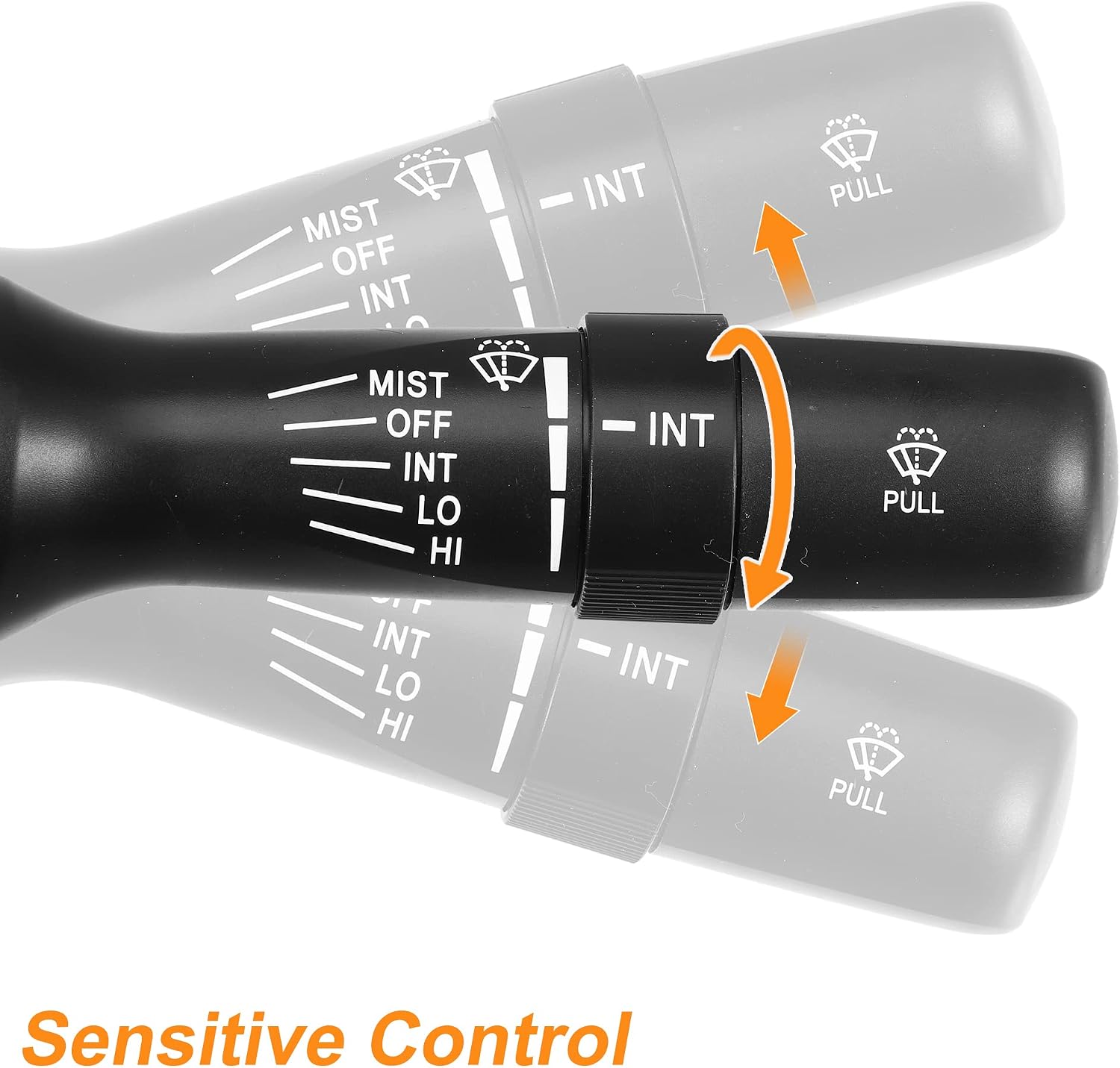 X AUTOHAUX Car Windshield Wiper Multifunction Lever Switch for Toyota Corolla 2011-2013 for Toyota Tacoma 2012-2015 Tundra 2013-2021 84652-02710