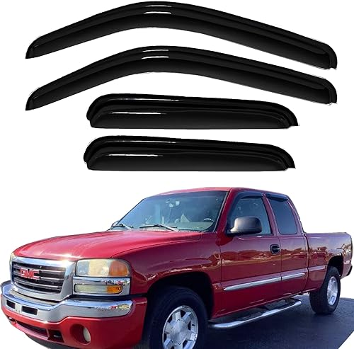 Miniatura 31 de Viseras para ventanas laterales, protectores contra la lluvia, deflectores de ventilación para Honda CRV (CR-V) 2017 2018 2019 2020 2021 2022 LX EX