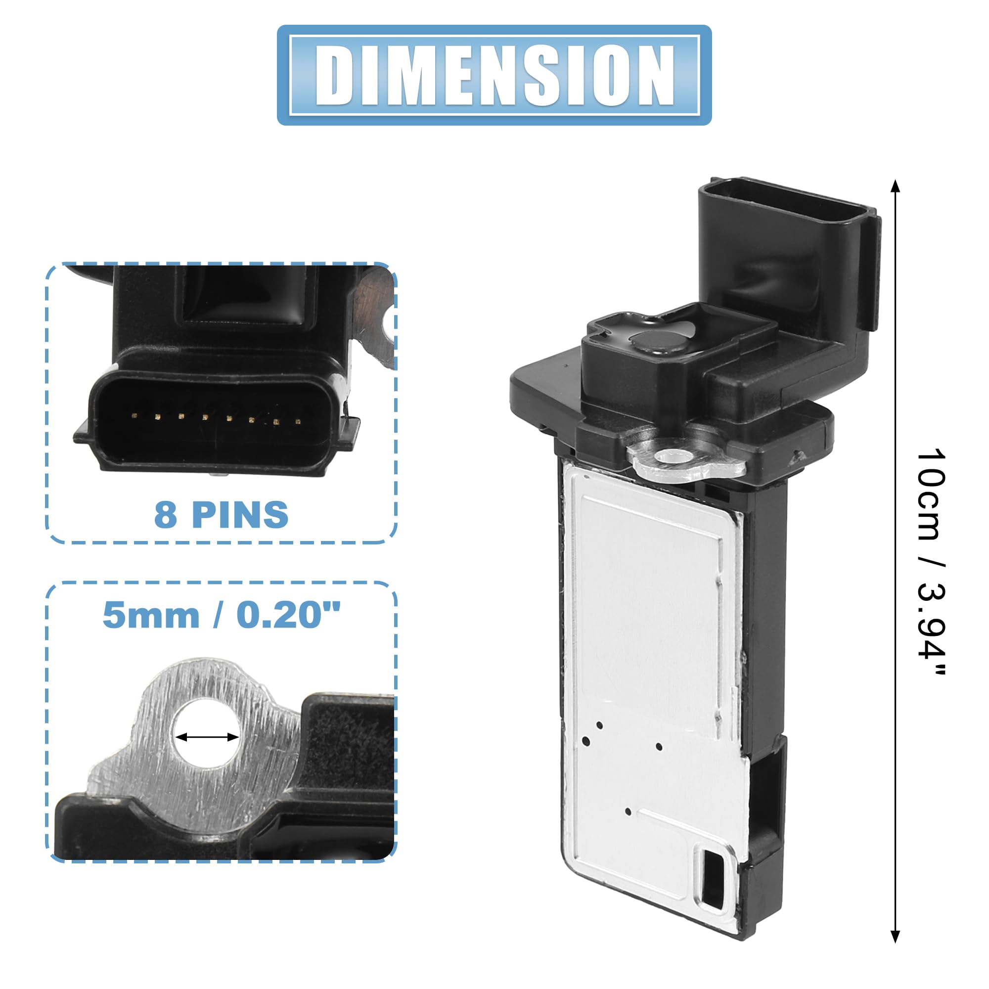Amazon.com: X AUTOHAUX AFH70M-121 23262343 Car Mass Air Flow