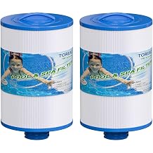 TOREAD Spa Filters for Hot Tub Filter, PWW50P3 Spa Cartridge 1 1/2" 3.7cm SAE Thread, Replacement for Unicel 6CH-940, Filbur FC-0359, 817-0050, 2 Pack
