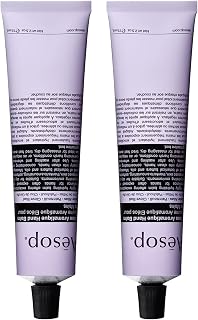 Eleos Aromatique Travel Size Hand Balm | Shea Butter and Coconut Oil to Nourish Dry, Cracked Hands | Lotion Made with Skin-Calming Essential Oils | 2.4 oz / 75 mL (Pack of 2)