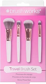 Brushworks Juego de viaje - Rosa y Oro