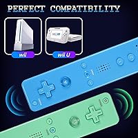 Vista 33 de Yosikr Controller for Wii, Remote Controller for Wii with Silicone Case and Wrist Strap Compatible for Wii/Wii U (2 Pack, White and White)