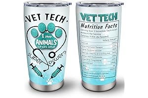 Vet Tech Gifts 20OZ Tumbler, Veterinarian Gifts for Women Men, Future Veterinarian...