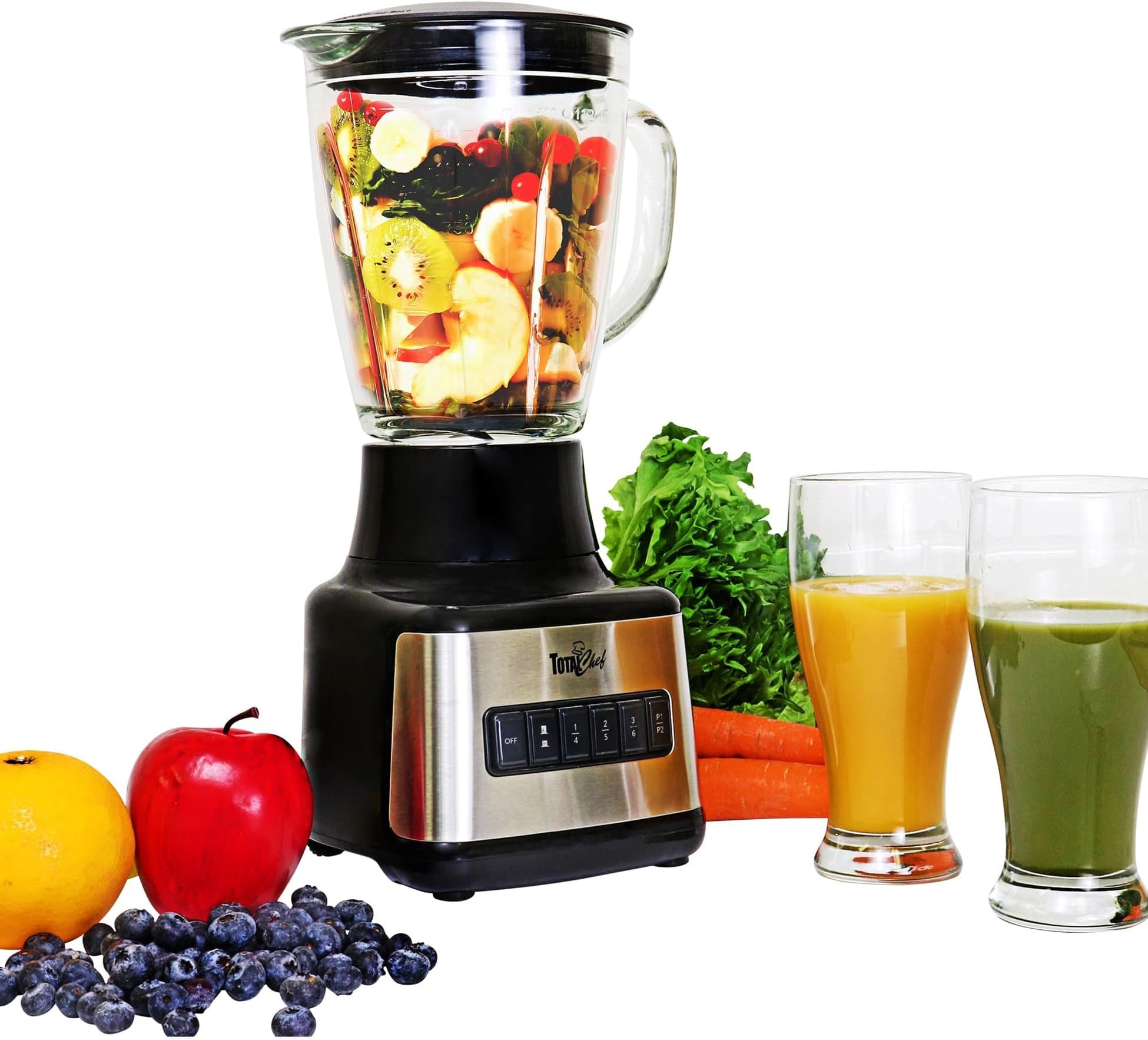 Total Chef Miracle Portable Blender with 12-Piece Set