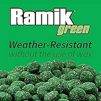 Vista 2 de Neogen Ramik Green con Sabor a Pescado - Pepitas de Rodenticida Resistentes a la Intemperie, bolsa de 4 libras (00615)