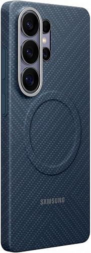 Samsung Coque Galaxy S26 Ultra Carbon Magnet Bleu Foncé - 3