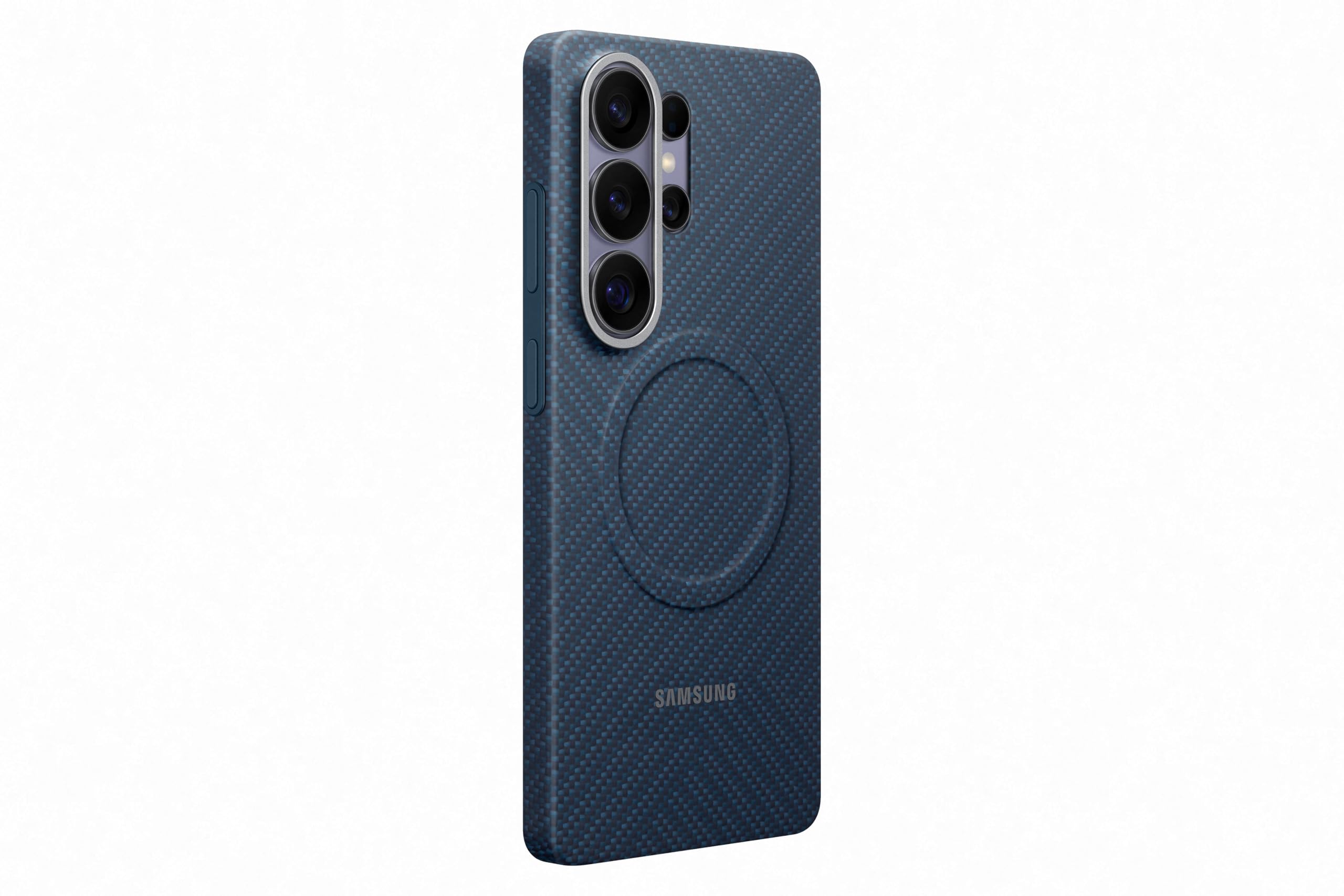 Samsung Etui na telefon Galaxy S26 Ultra Carbon, ciemnoniebieskie