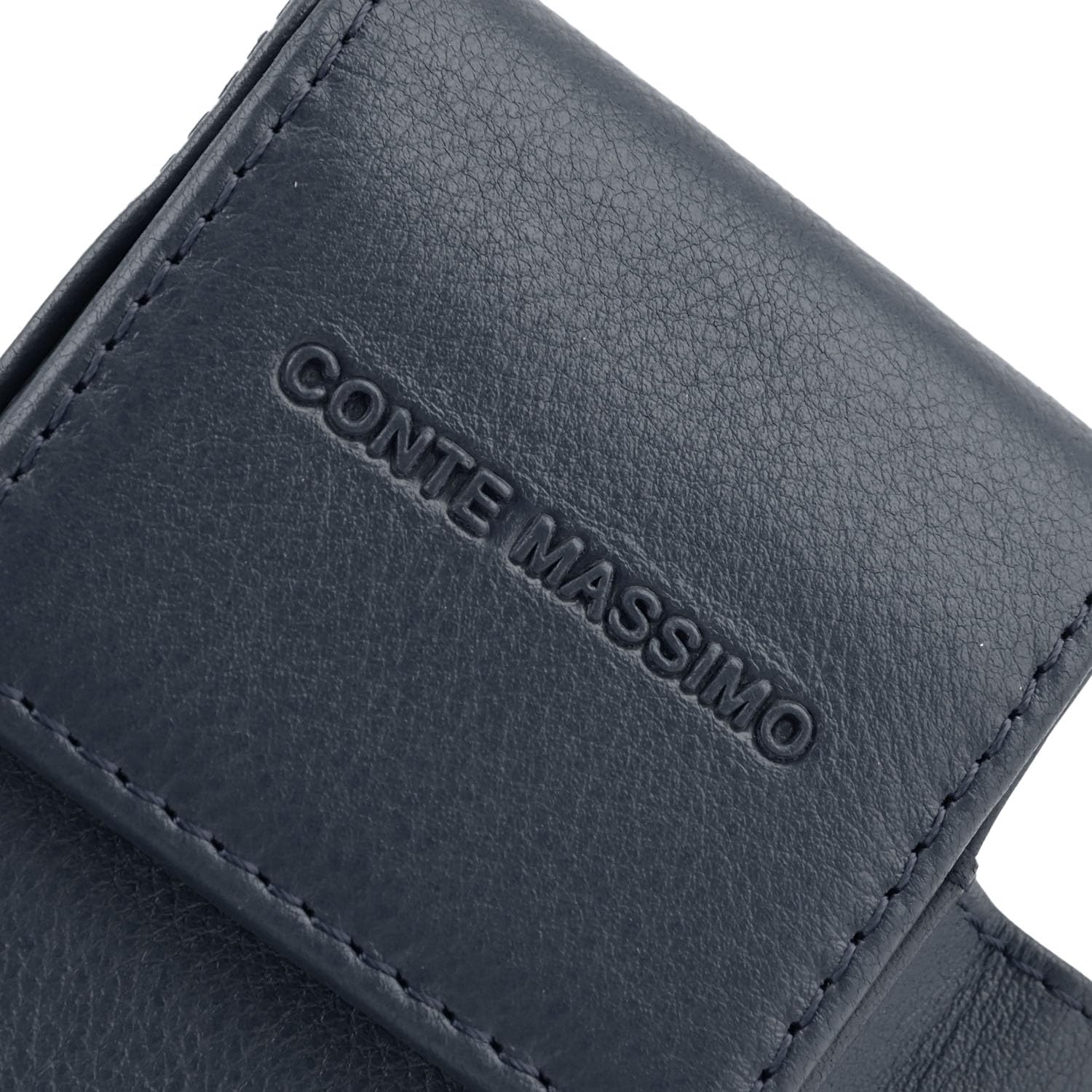 Étui à Cigarettes Cuir Véritable avec Porte-Briquet - Pochette Protection Paquet Homme Femme