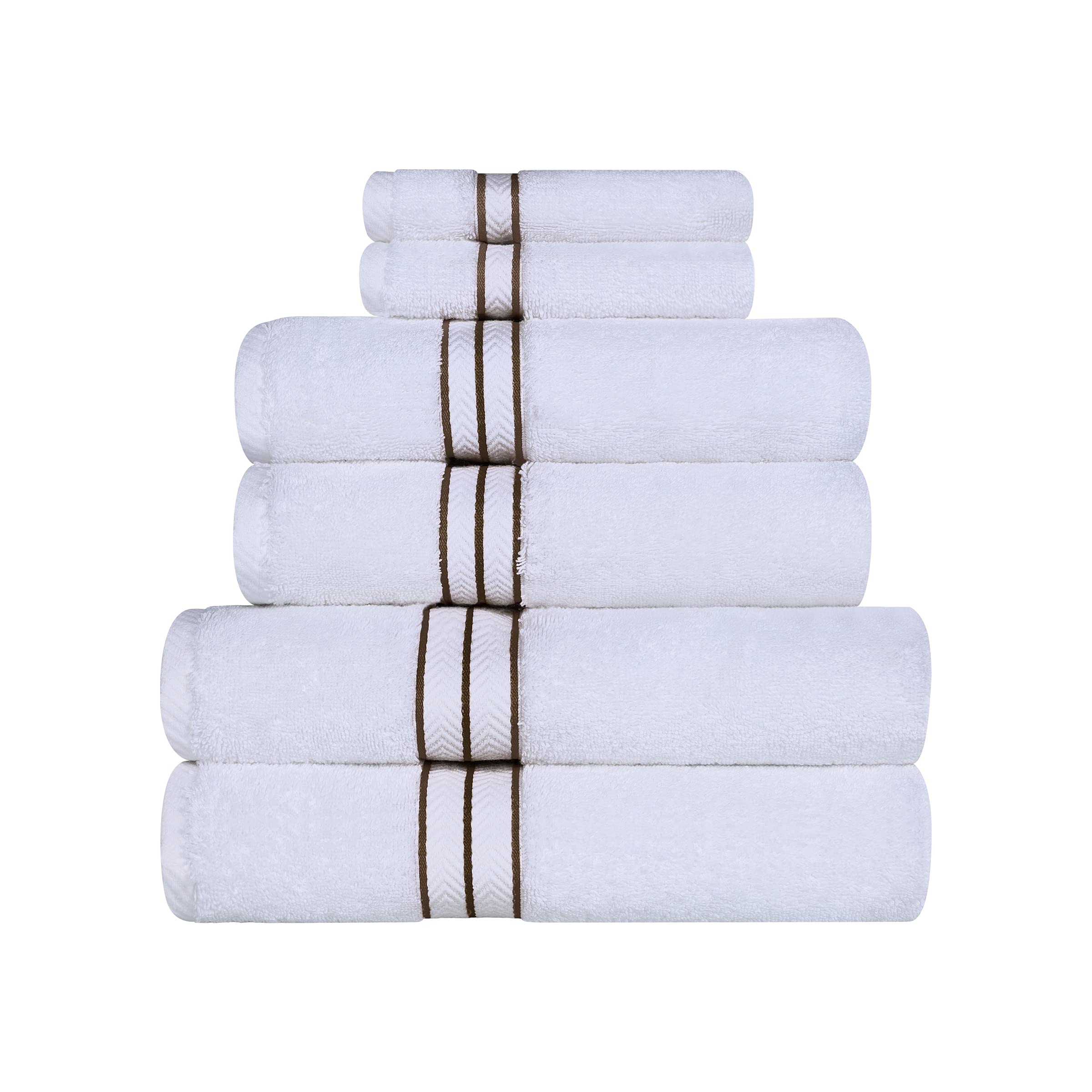 BLUENILEMILLS Turkish Cotton Luxury Towels, Ideal for Master Bath, Guest Bathroom, Fast Drying, Shower, Spa, Face/Washcloths, Hand, Bath Towels,