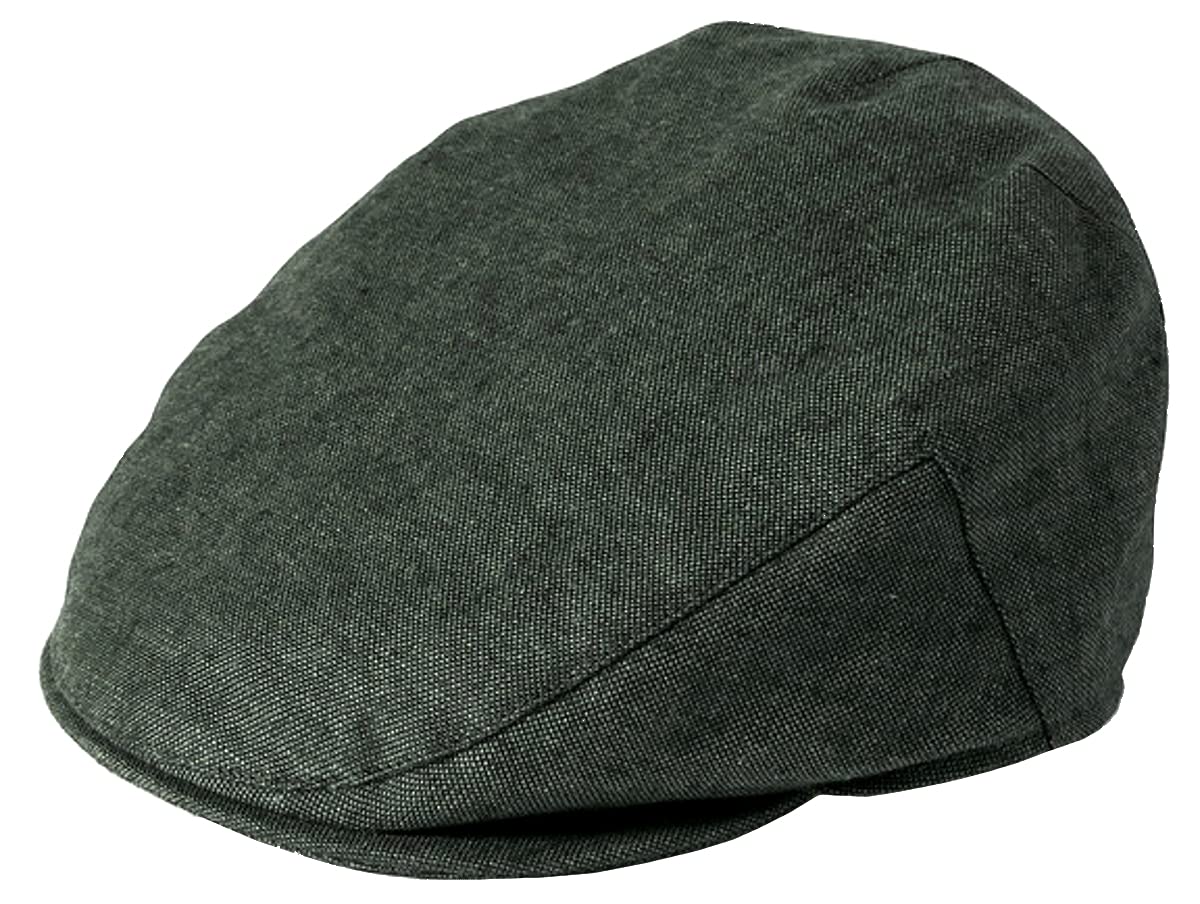 Failsworth Hats Irish Linen Flat Cap - Charcoal S