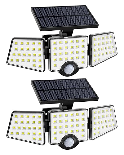 LE Solar Lights for Outside, Solar Lights Outdoor with Motion