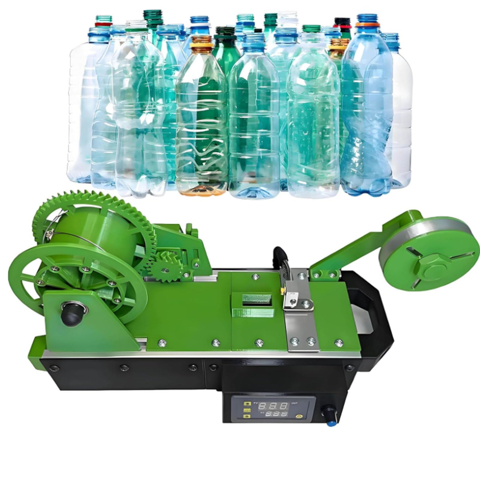 Ekstruder do filamentów stacjonarnych do druku 3D, producent filamentów PET z recyklingu, wykonanych z plastikowych butelek, dla majsterkowiczów i projektów przyjaznych dla środowi