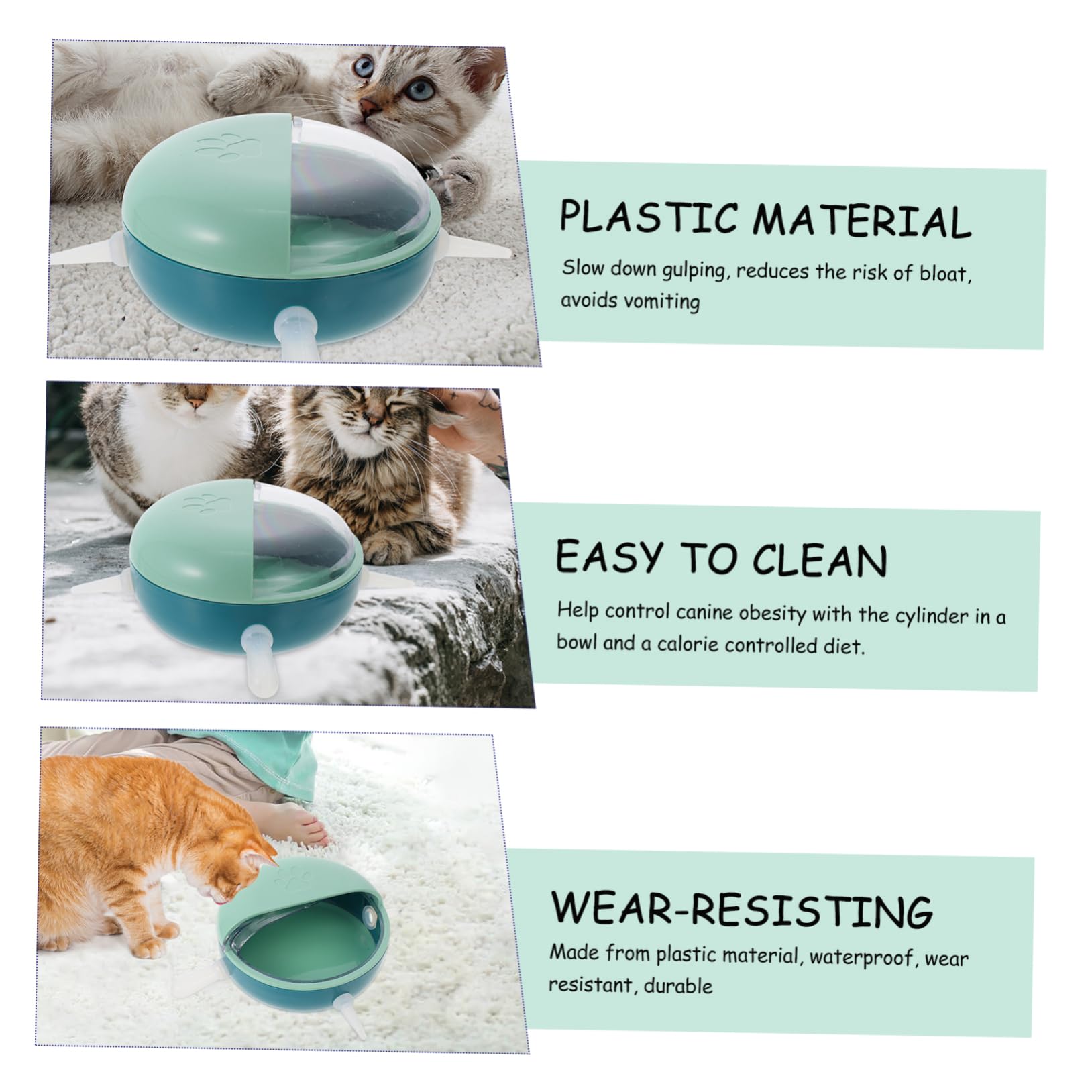 minkissy 3 Dispositivos de Lactancia para Cachorros, alimentador de pezones para Cachorros, comedero de Silicona para, comedero para Perros, alimentador de Leche para Gatitos,