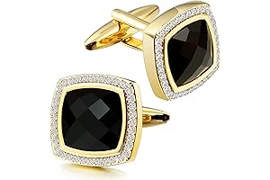 Gold Cuff Links for Men: A Sophisticated Touch of Elegance