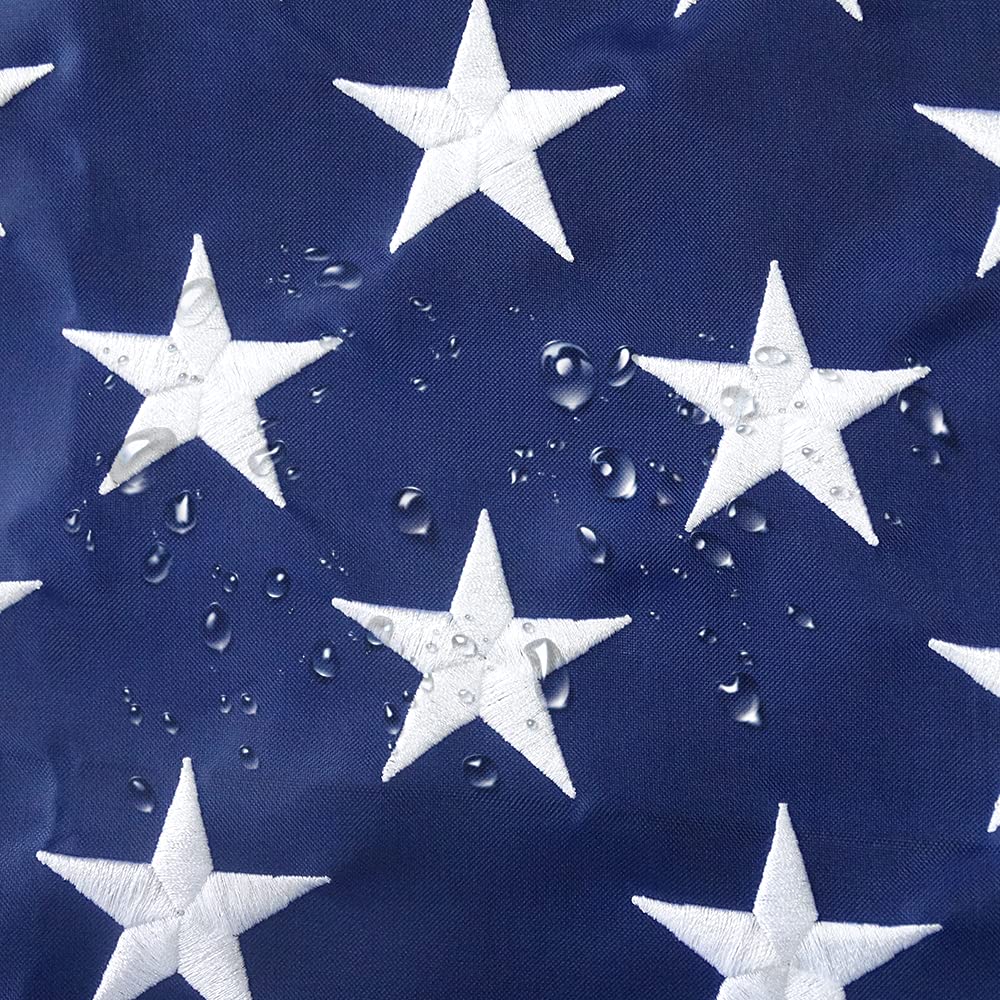 AZ FLAG, United States Flag Premium, 3x5 Ft, Embroidered Stars, Sewn Stripes, For Outdoor, USA, US - Image 3