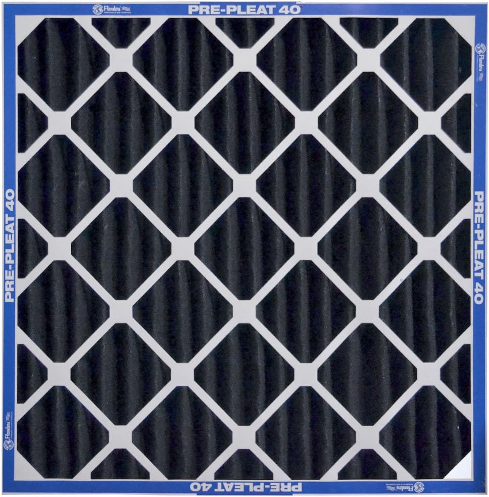 AAF Flanders 81255.041625 16 by 25 by 4 Charcoal Pleat Air Filter, 6-Pack