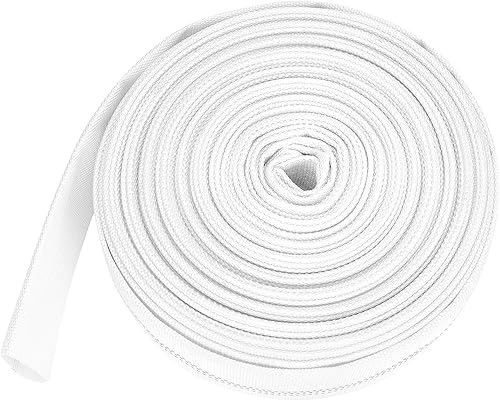 Miniatura 9 de QWORK Manguera de lavado a contracorriente, manguera de descarga flexible de 2 pulgadas de diámetro interior x 65 pies, manguera de agua plana de