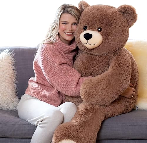 Vermont Teddy Bear Big Teddy Bear - Oso de peluche enorme, 4 pies, 48 pulgadas, 4 pies
