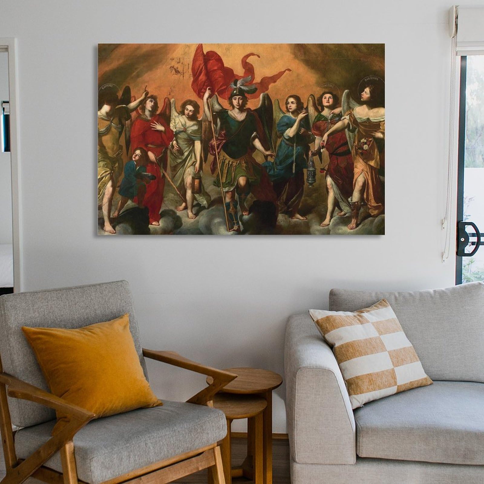 Amazon.com: Massimo Stanzione,The Seven Archangels Poster Print