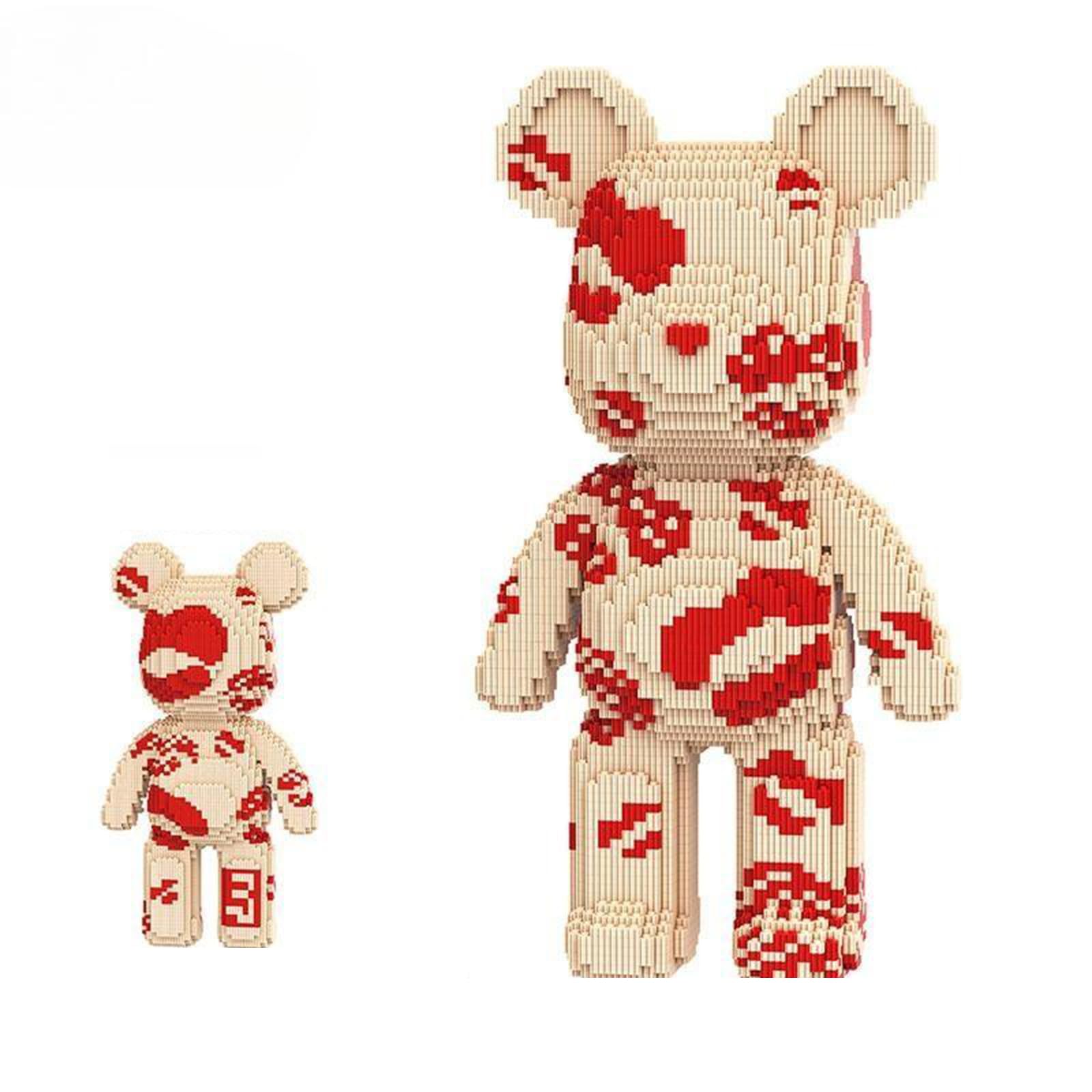 Amazon.co.jp: レゴのクマ クマのビルディングブロック 43cm MPIN TOY
