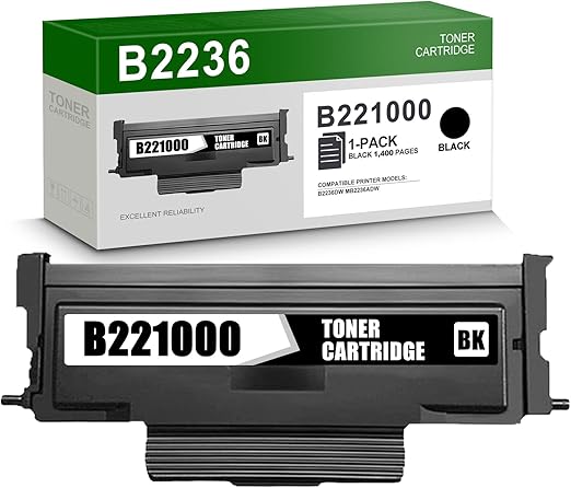 B2236 B221000 Toner Cartridge Replacement for Lexmark B2236 Toner ...