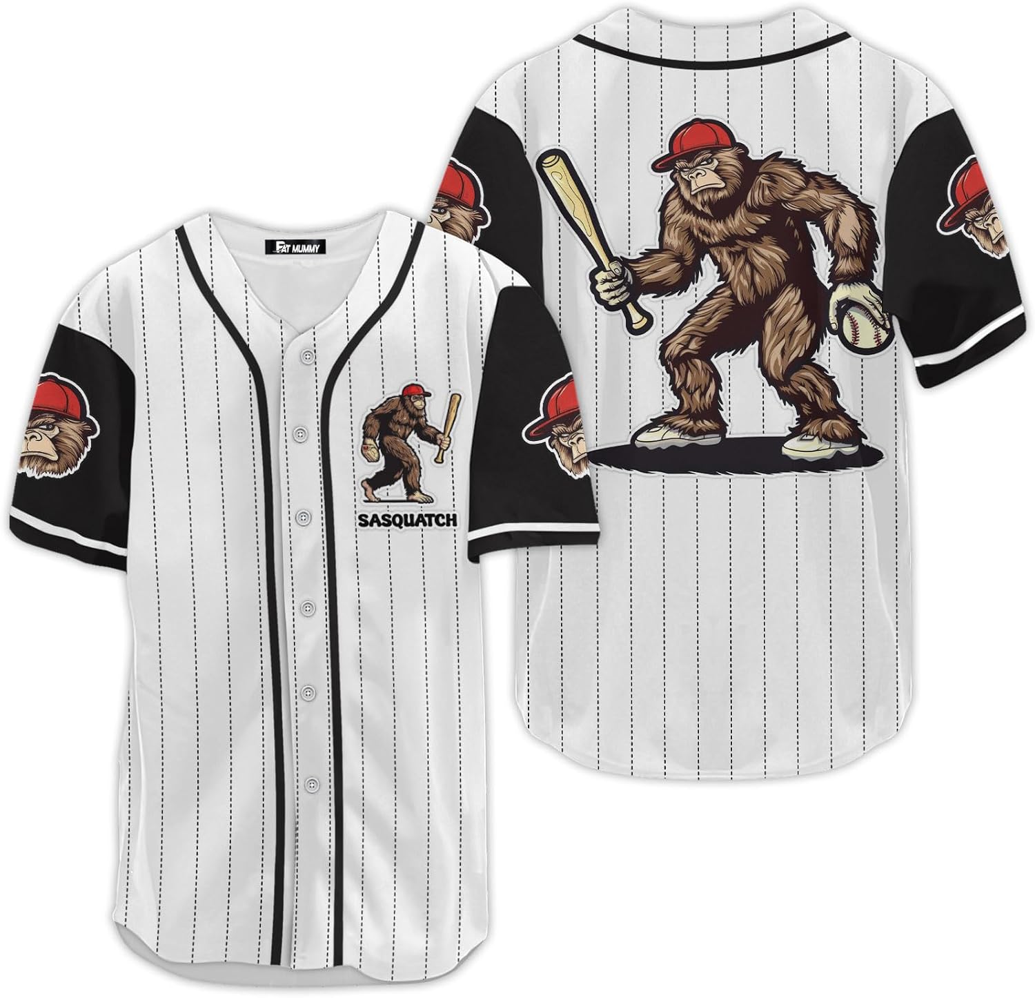Casual Funny Character Baseball Jersey, Baseball Jersey for Cartoon Movie Lover